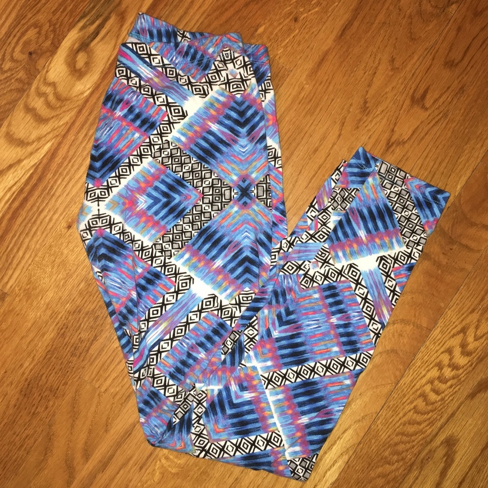 Funky tie dye leggings
