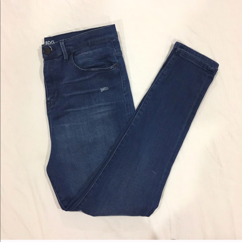 High rise skinny bdg jeans