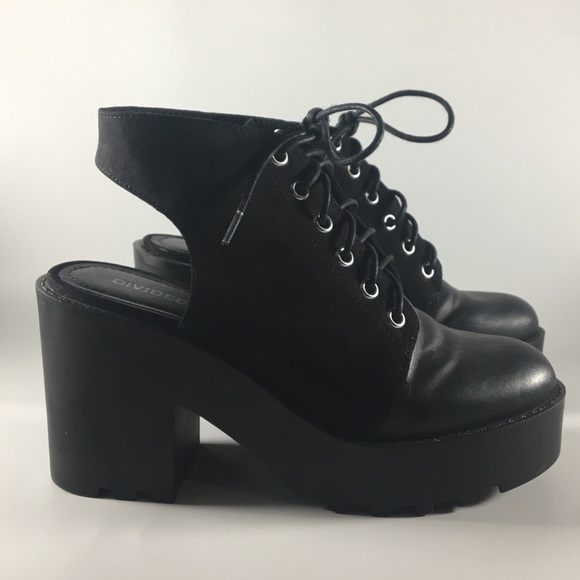 Chunky Bootie with Platform Heels - Picture 2 of 5