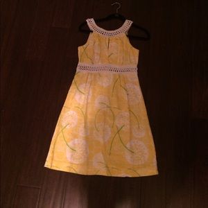 Lilly Pulitzer linen dandelion dress Lilly Pulitzer linen dandelion dress