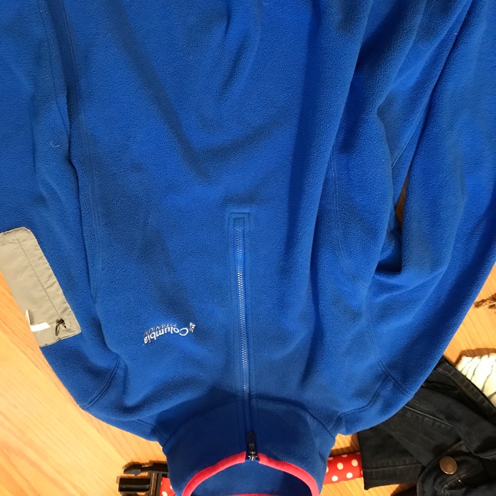 Columbia fleece jacket size small