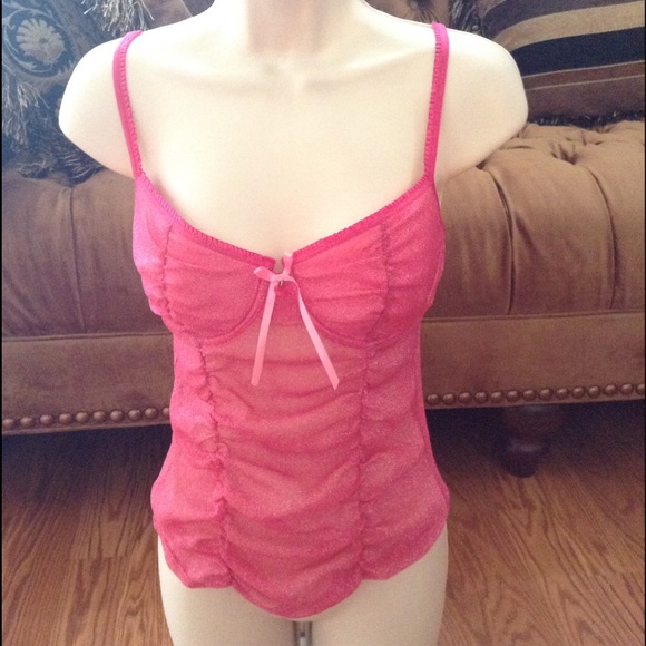 Victoria's Secret Tops - Victoria's Secret shimmery in pink Top