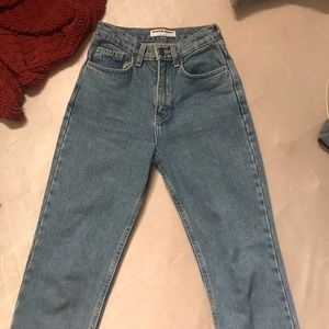 RESERVED/ DO NOT BUY: AA HIGH WAIST JEANS MED WASH