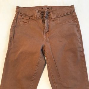 J Brand Dark Khaki Jeggings