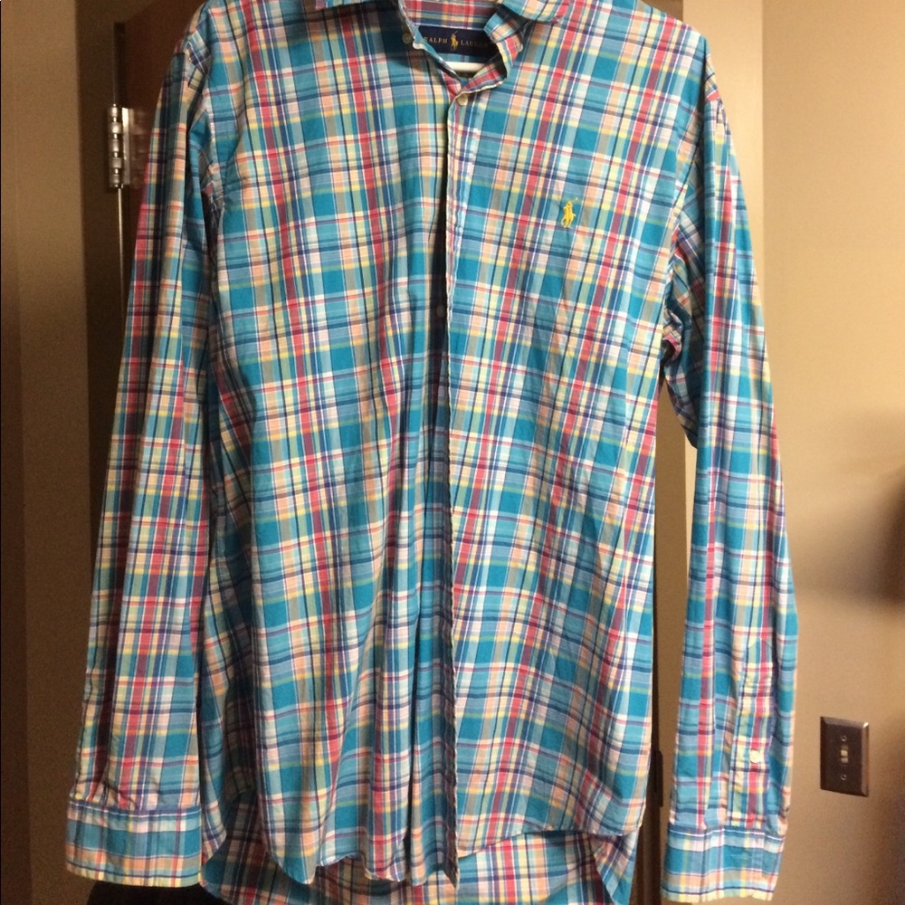 Ralph Lauren long sleeve dress shirt Men's Large