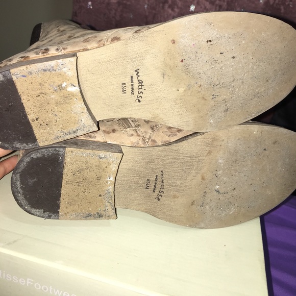 Genuine Leather Leopard Boots - Picture 4 of 8