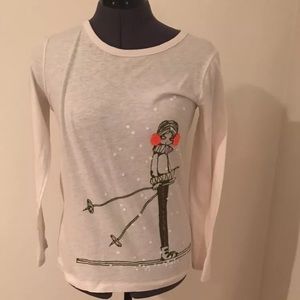 Crew cuts long sleeved tee