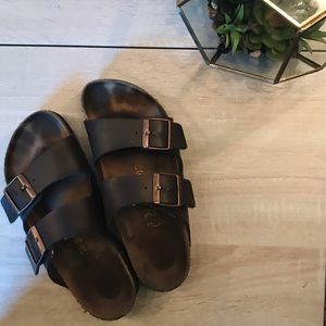 Classic Brown Birkenstocks. Negotiable.