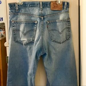 Vintage LEVI'S 505 Red Tab Jeans Mid. 1980's 33-34