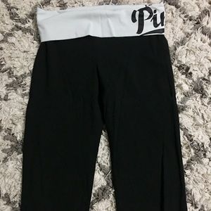 Victory Secret crop yoga workout