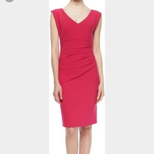 DVF Bevin Ruched Sheath Dress