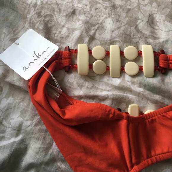 Anika Swim Bottoms with Bead Embellishments XS - Picture 3 of 5