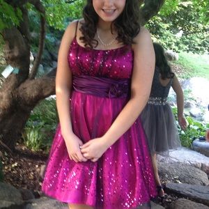Pink homecoming dress