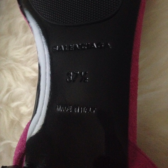 Balenciaga pink suede sandals🇮🇹 - Picture 6 of 7