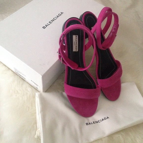 Balenciaga pink suede sandals🇮🇹 - Picture 7 of 7