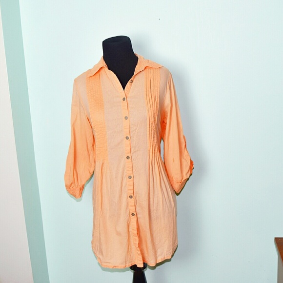 Tops - Super Cute Peach Colored Tunic