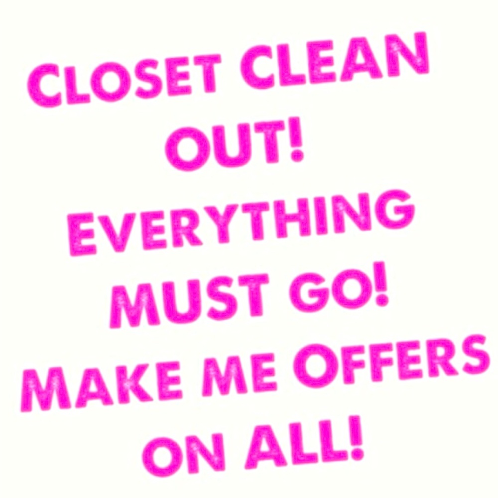 MAKE ME OFFERS! Trying to get rid of things