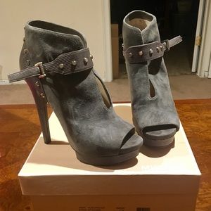 Michael Kora Peep Toe Booties