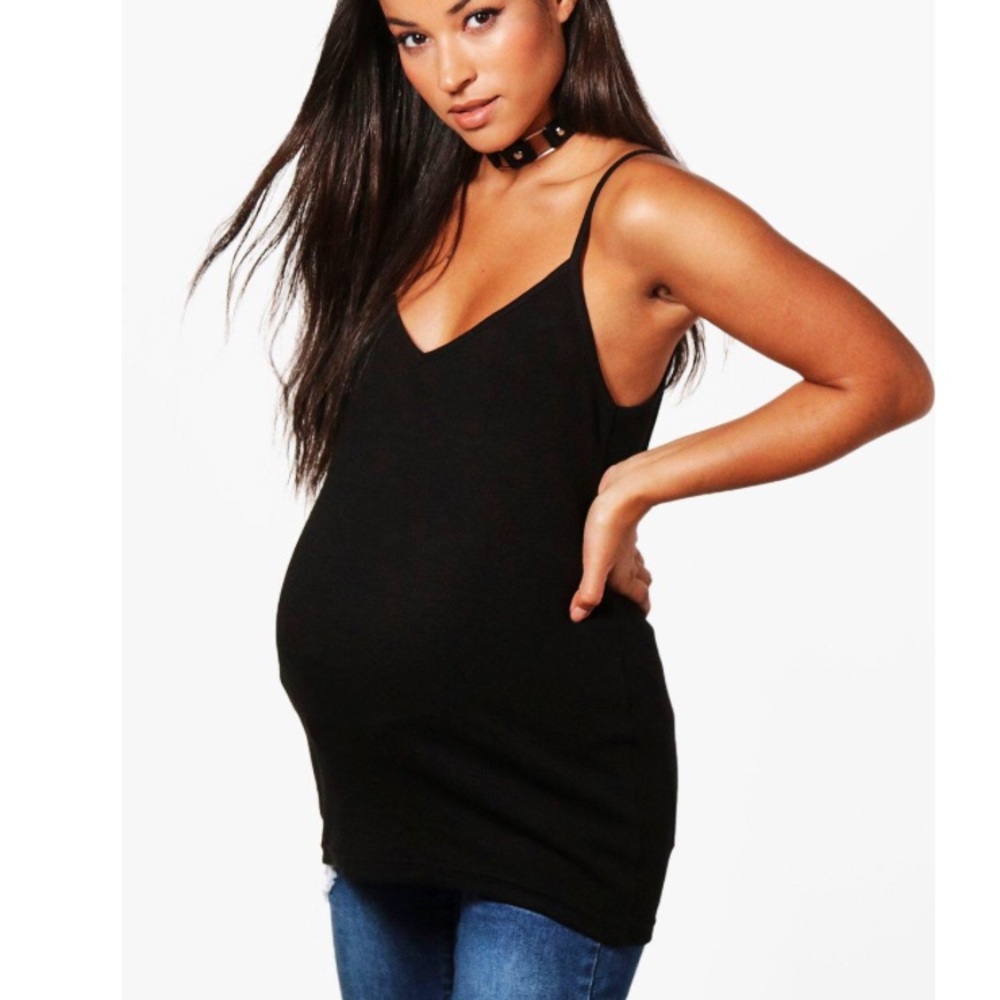 NWT Boohoo maternity tank