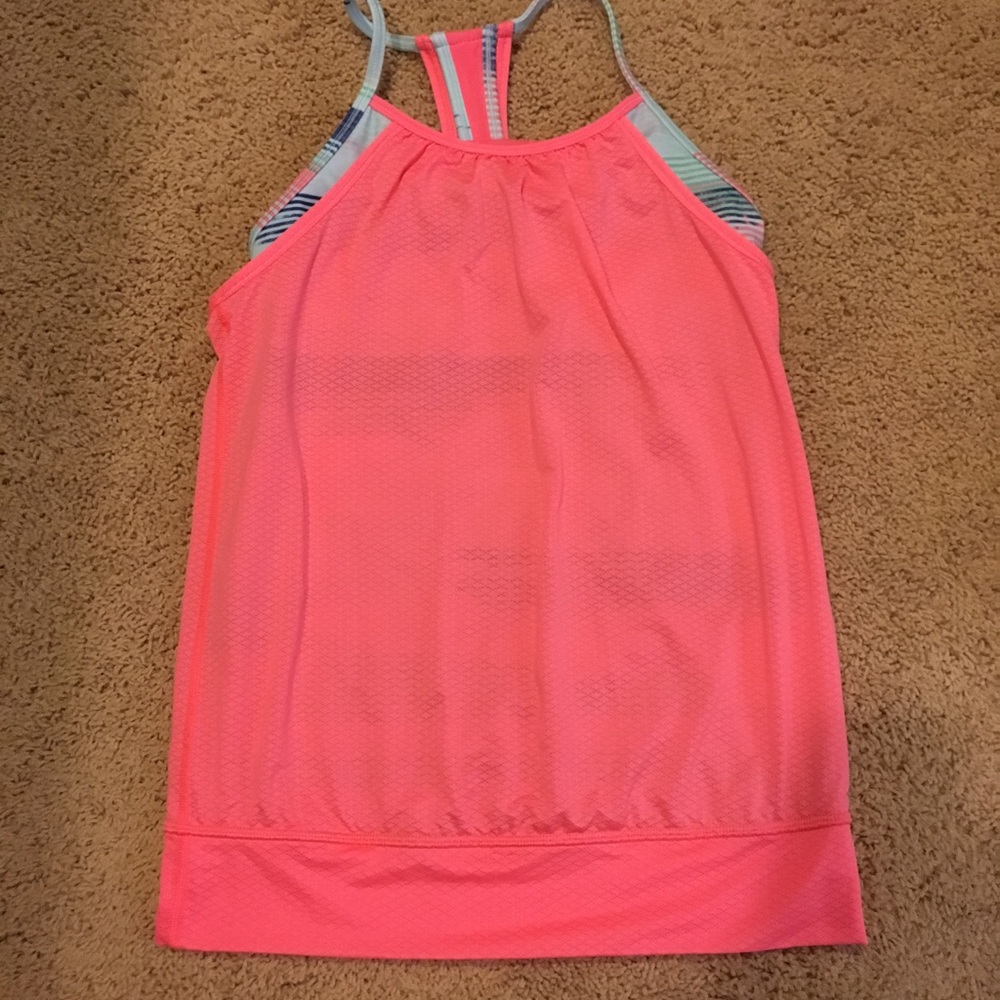 Double Dutch ivivva pink tank.
