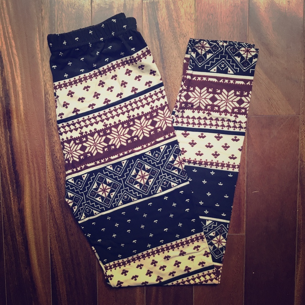 BRAND NEW Agnes & Dora Holiday '16 Leggings