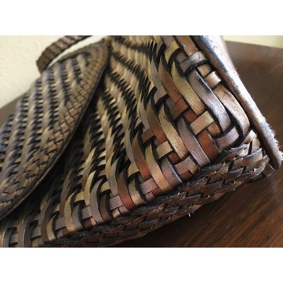 Vintage Leather LSJ Collection Woven Bag - Picture 3 of 8