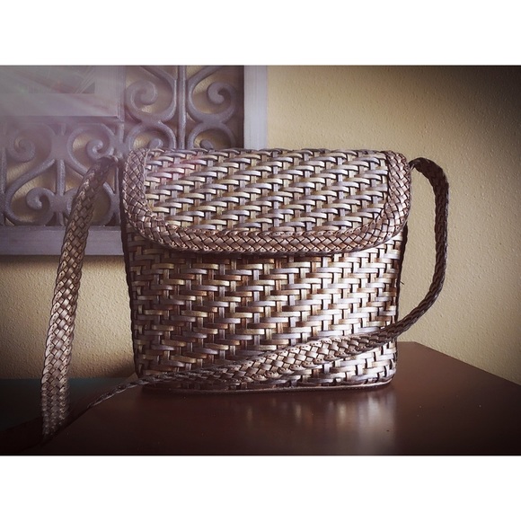 Vintage Leather LSJ Collection Woven Bag - Picture 5 of 8