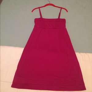 LOFT hot pink day dress