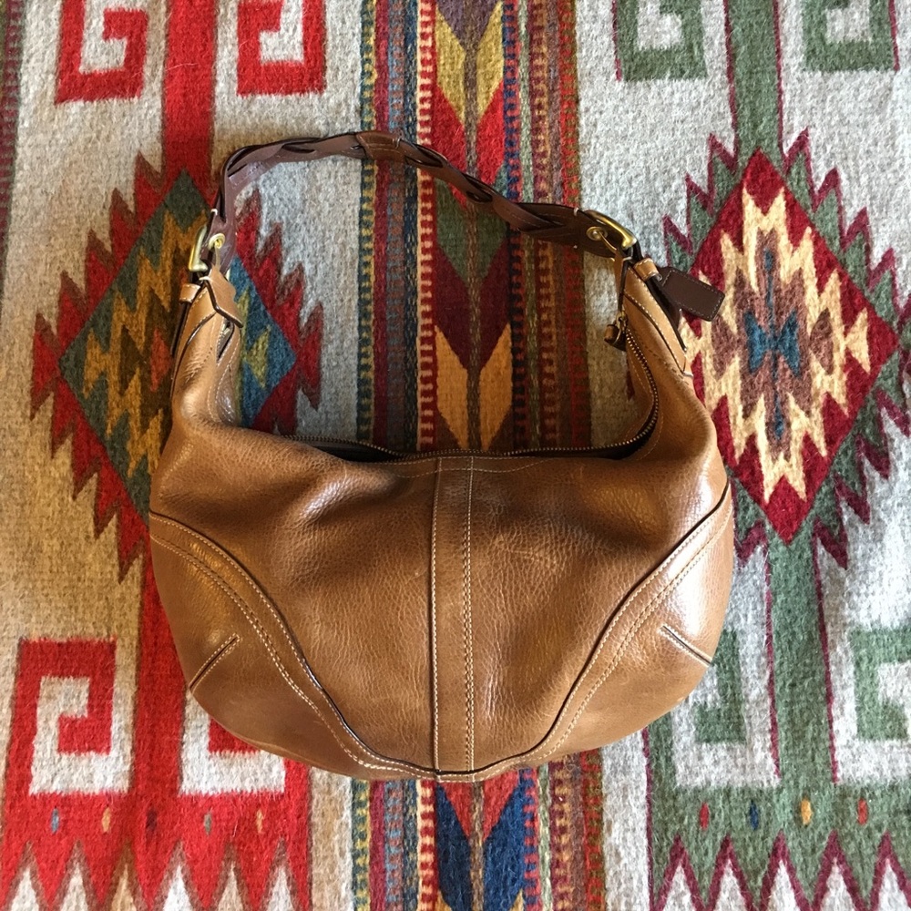 COACH 2005 Leather Slouch Bag
