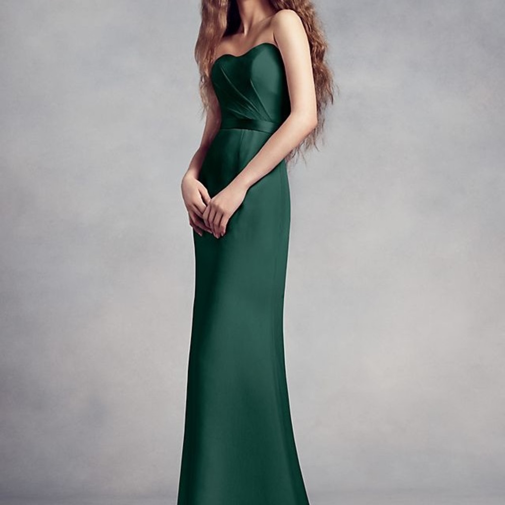 Vera Wang David’s Forest Dress w/ Lace 
VW360352