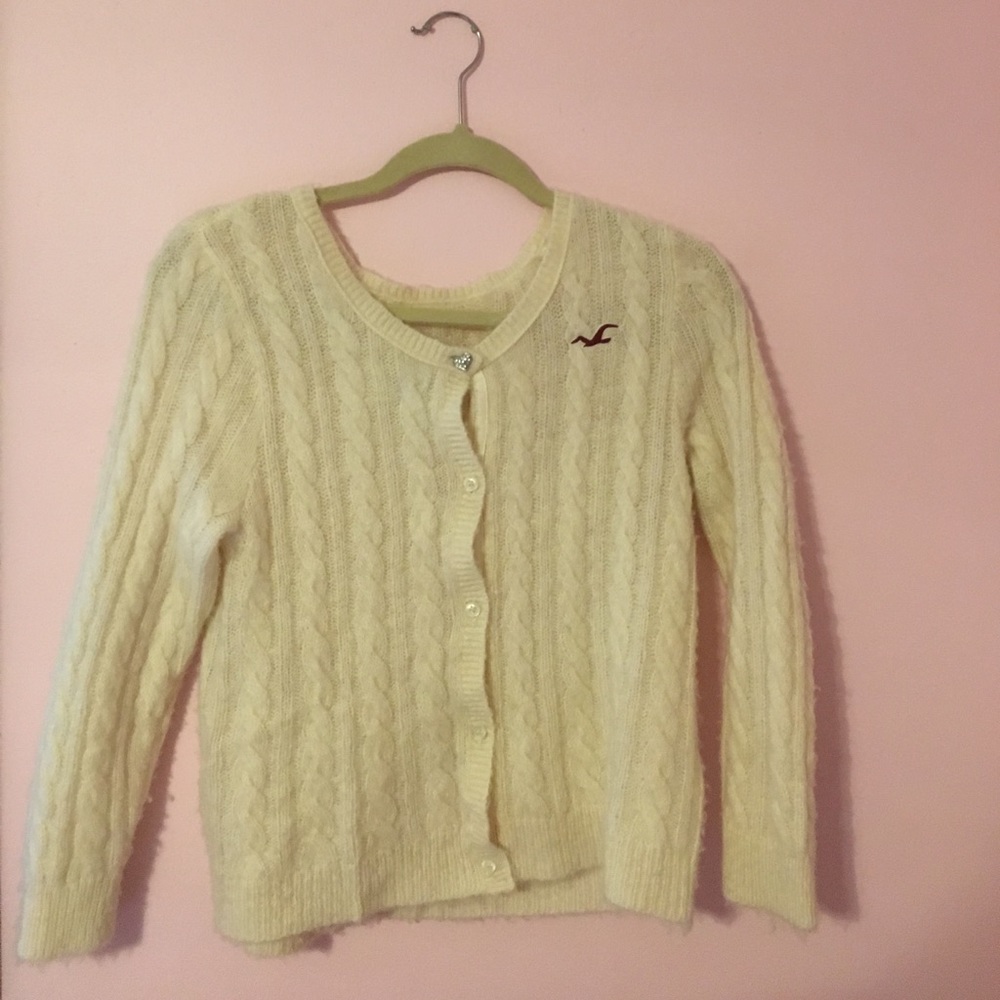 Fuzzy Hollister Sweater