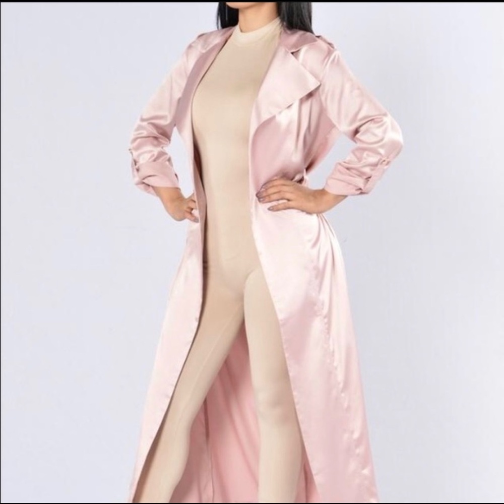 Pink duster
