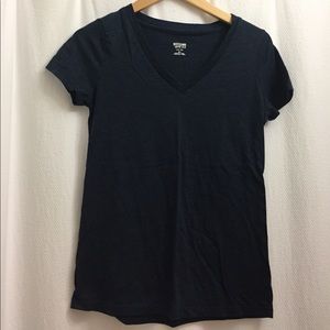 MOSSIMO navy v-neck tee