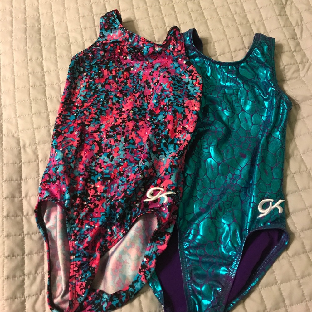GK Elite gymnastics leotard