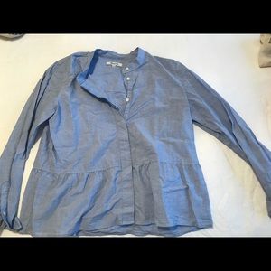 Madewell Babydoll Pullover Shirt