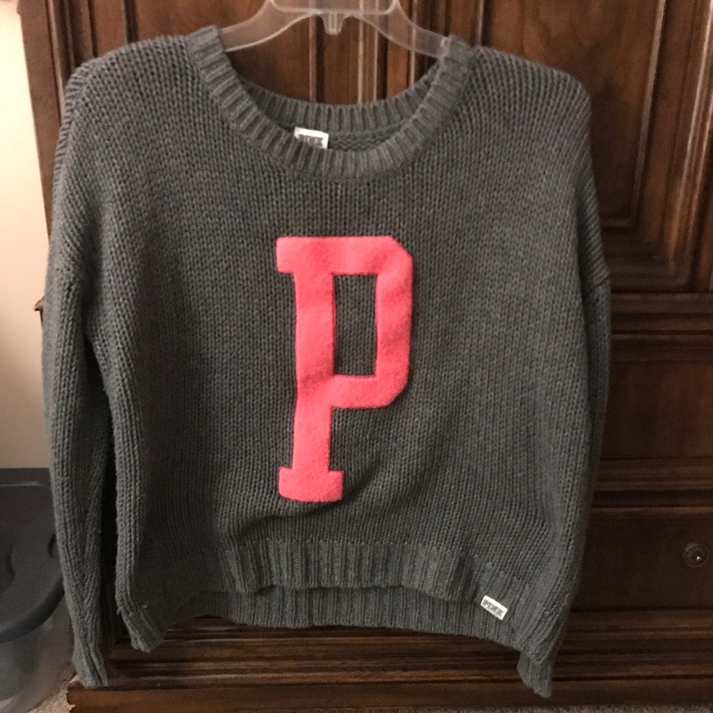 VS Pink Knit Sweater