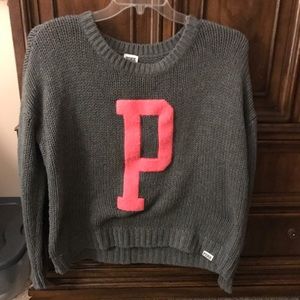 VS Pink Knit Sweater