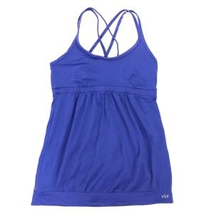 VSX workout tank blue bra work out Sexy Sport S VSX workout tank blue bra work out Sexy Sport S