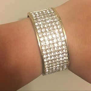 Gold & sparkle bangle