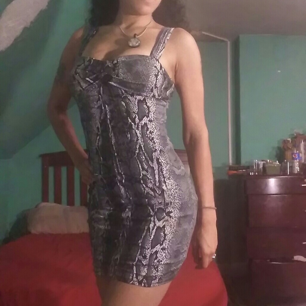 Animal Print mini dress