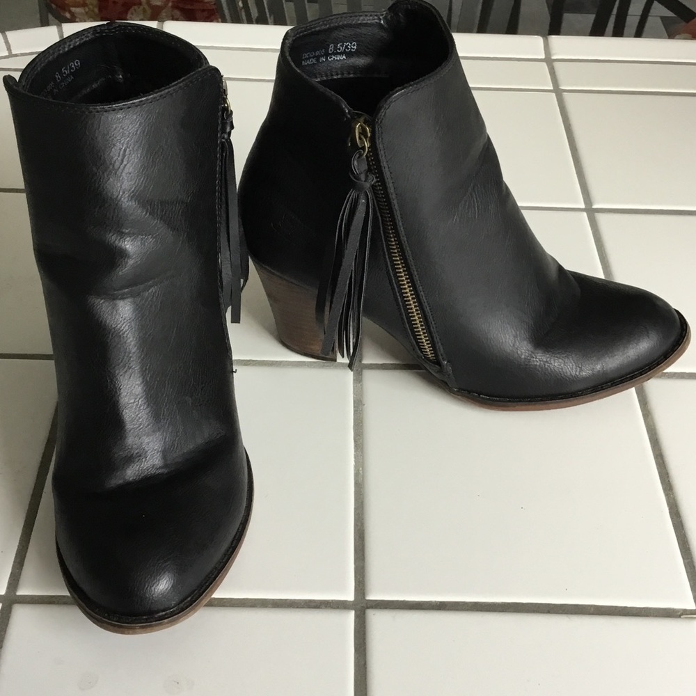 Black booties