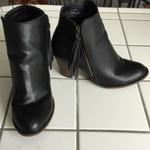 Black booties Black booties