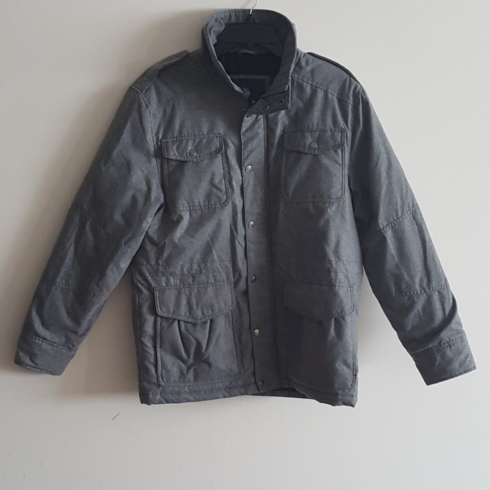 NWOT Men's Gray U.S. Polo Assn Zip Up Jacket