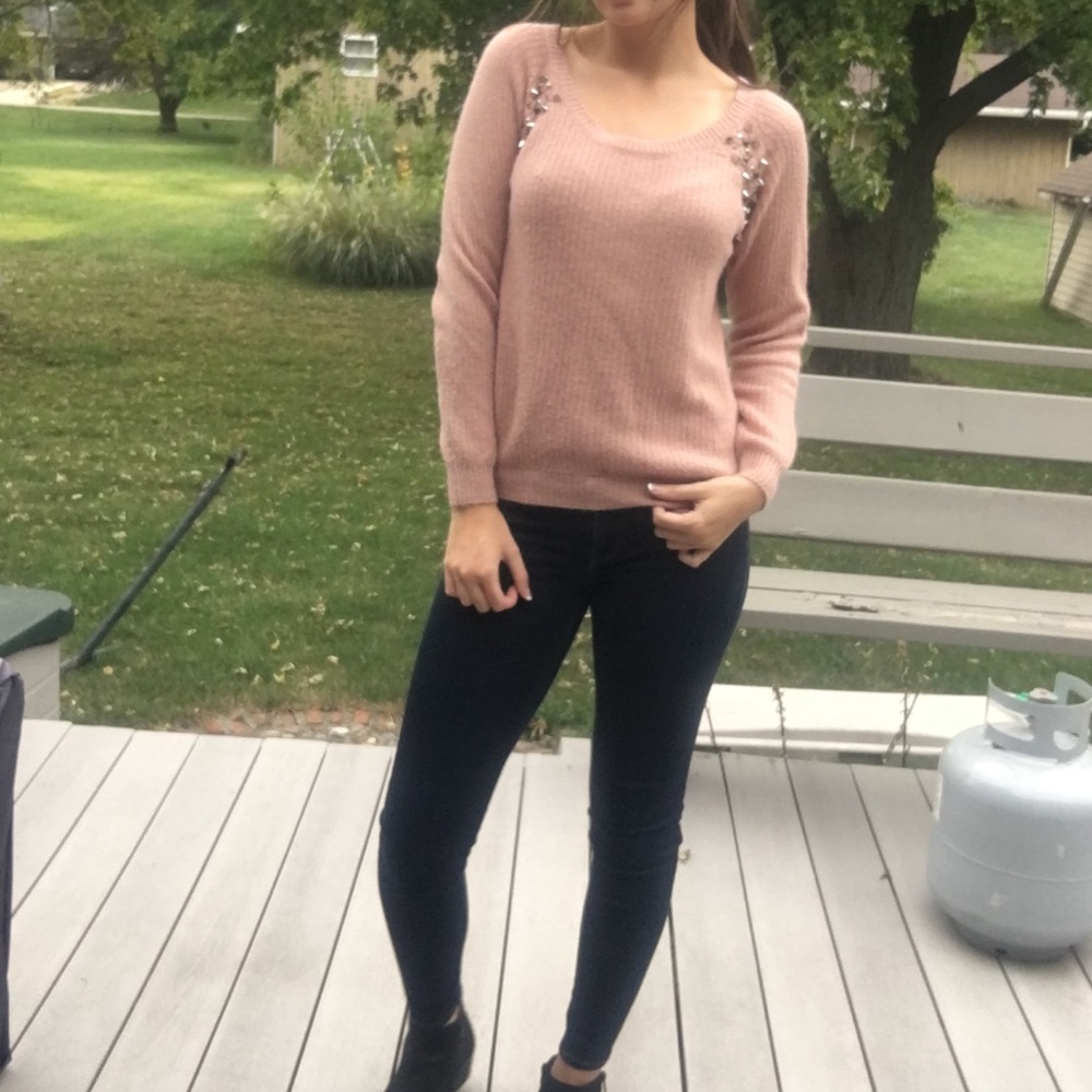 Bedazzled Sweater