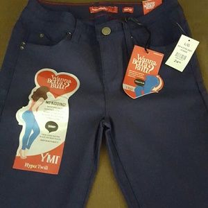 YMI Wanna Betta Butt? Dark blue jeans