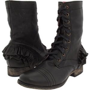 Betsey Johnson Combat Boots