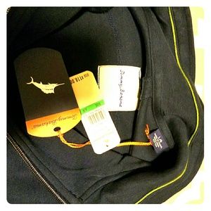 Men's Tommy Bahama Half zip sweatshirt (Navy Blue)