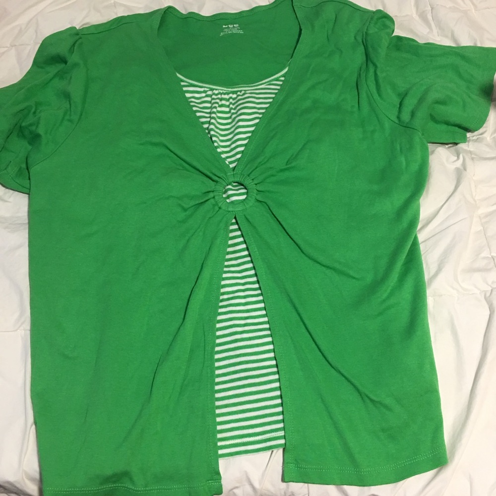 Lee cotton short sleeve top