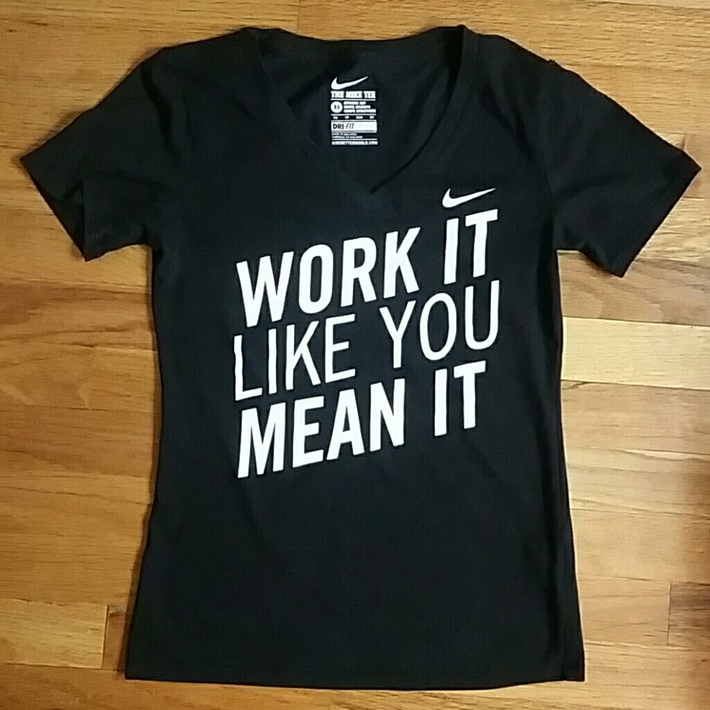 Nike V-Neck Gym Top