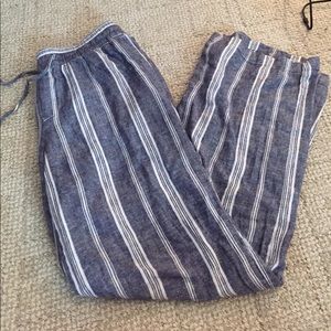 Old navy wide leg linen pant